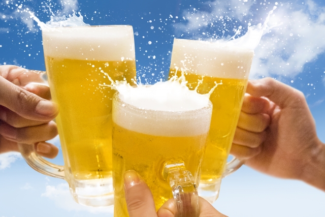ビールがおいしい季節です